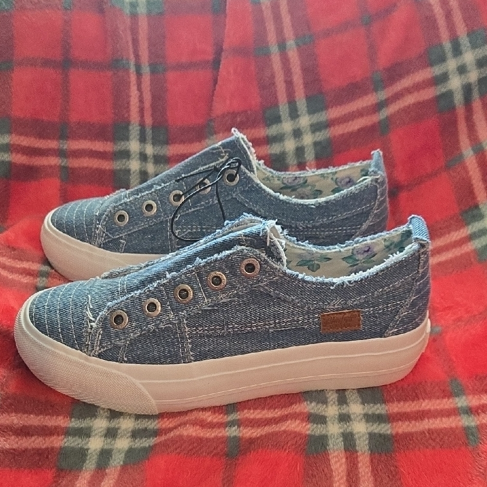 Denim Kids Sneakers